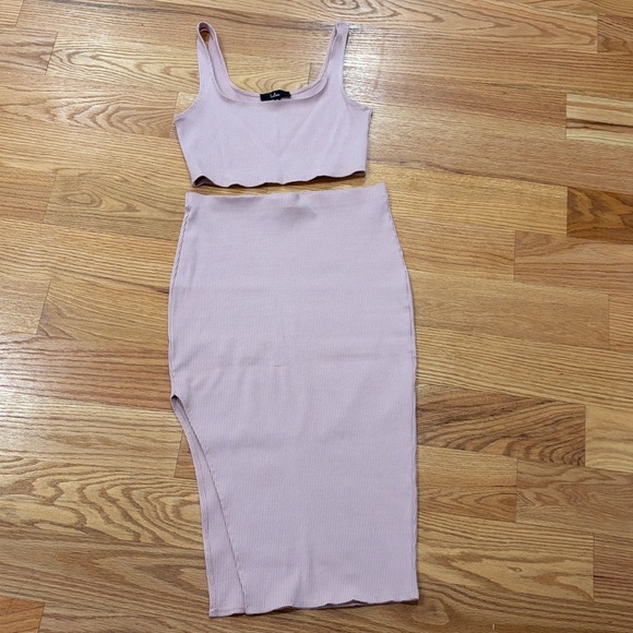 Lulus Set For Life Ribbed Bodycon Two-Piece Dress - Picture 6 of 10